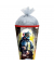 Schultüte 85cm Feuerwehrmann Silbertüll