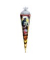 Schultüte 85cm Feuerwehrmann Silbertüll
