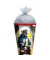 Schultüte 85cm Feuerwehrmann Silbertüll