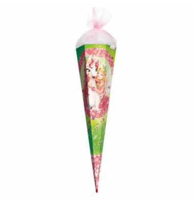 Schultüte 85cm Einhornglück Glitter