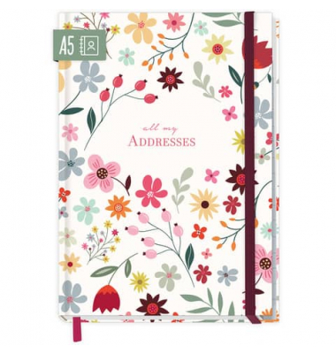 Adressbuch A5 sortiert