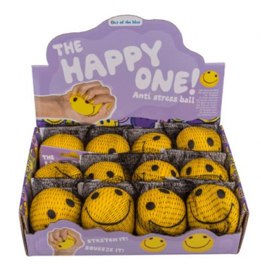 Anti-Stress-Ball Gesicht gelb