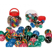 Gummispringball Colours II sortiert