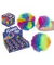 Quetschball Plüsch Regenbogen
