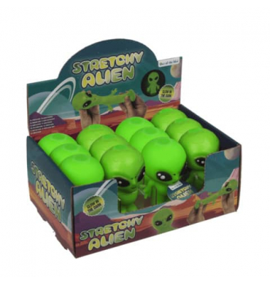 Stretch-Figur Alien Glow in the Dark