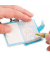 Notizbuch 960894, farbig sortiert, 4,4x3,2cm, blanko