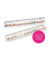 Lineal Good feelings Glitzer 16cm