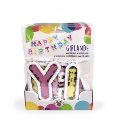Girlande Happy Birthday