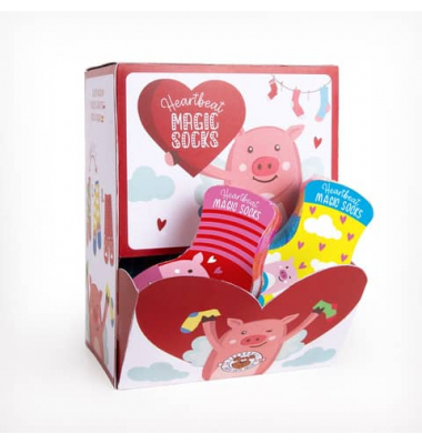 Socken Heartbeat sortiert