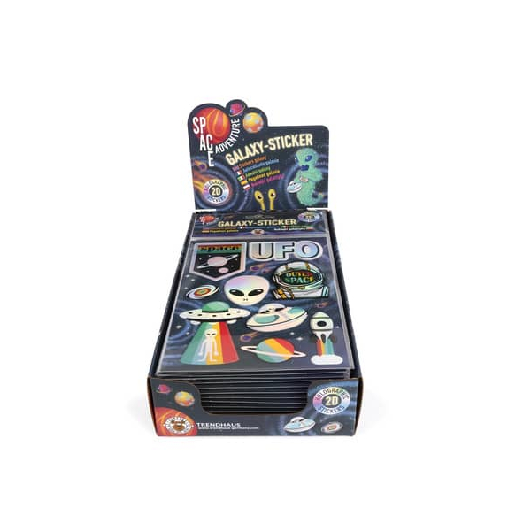 16 Stück Trendhaus Sticker Galaxy Holographie 4032722961853 Trendhaus 9 Stück