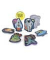Notizblock 962157, blanko80g, bunt, 40 Blatt