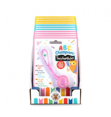 Taschenlampe ABC CHAMPIONS sortiert