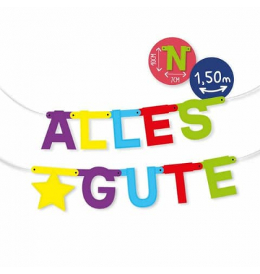 Girlande BIRTHDAY FUN