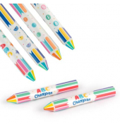 Radierstift Jumbo ABC CHAMPIONS sortiert