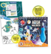 Malbuch Aqua mit Stift
