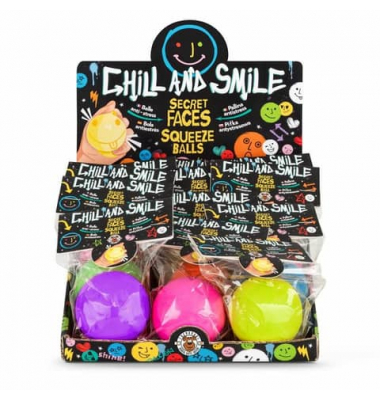 Quetschball Secret Faces sortiert