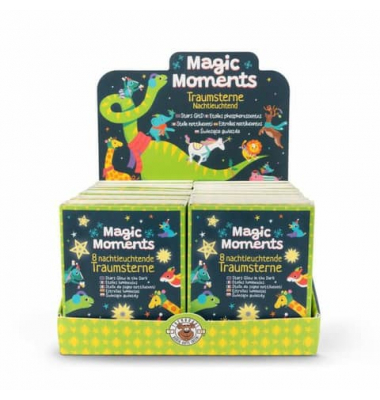 Weihnachtsetikett Traumsterne Magic Moments