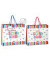 Geschenktasche 962812 ABC Champions, Schuleinführung, geflochtenen Nylonschnüren,Geschenkanhänger, für Schulkind, 355mm x 305mm