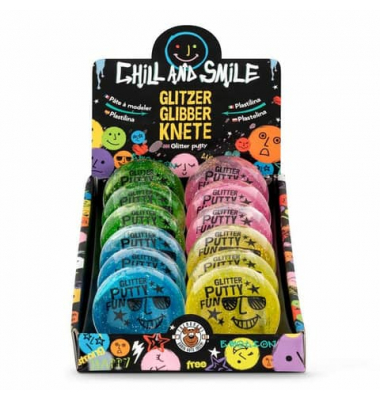 Knet-Schleim Chill & Smile sortiert