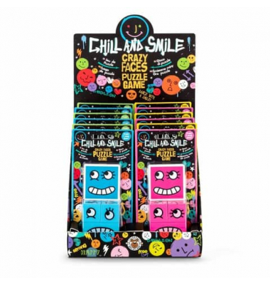 Puzzle Crazy Face sortiert