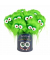 Kugelschreiber Flauschig crazy green