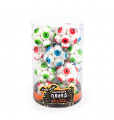 Flummi Auge GitD 5,8cm sortiert
