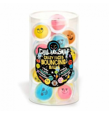 Flummi Crazy Face sortiert