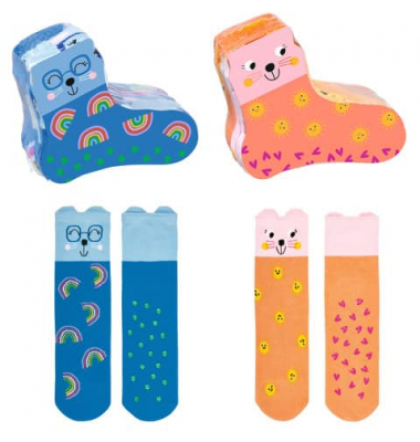 Zauber-Stoppersocken Frühling sortiert