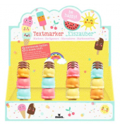 Textmarker 26233, Display, pastell sortiert, 3mm Keilspitze
