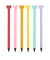 Bleistift-Set Lovely Planet, 26288, rot, rosa, orange, gelb, türkis, lila, k.A., k.A.