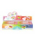 Radierer-Set Regenbogen Herz 3ST