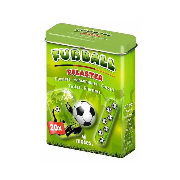 18 Stück Moses Pflaster 20ST Fussball 4033477304360 Moses 20 Stück