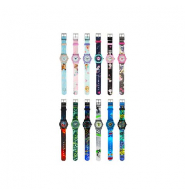 Armbanduhr Kindermotiv sortiert