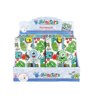 Notizbuch 20580, farbig sortiert, sortiert, 280g, 80 Blatt