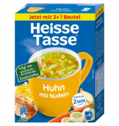 Instantsuppe Huhn mit Nudeln 4ST für 600ml