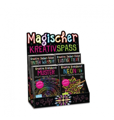 Beschäftigungsbuch Kreative Kratzkunst