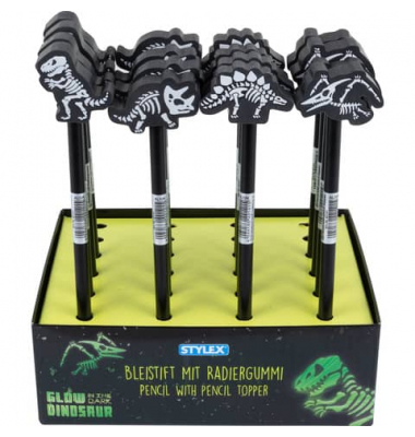 Bleistift Bleistift Dino, 42141, schwarz, k.A., HB