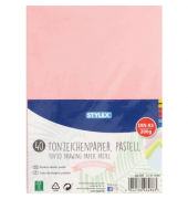 Tonzeichenpapier A5 40BL Pastellfarben