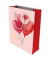Geschenktasche 463003, Liebe, mit Tragekordel / Geschenkanh&auml;nger, von Herzen+Luftballons, 18cm x 23cm