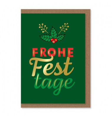 Weihnachtskarte midi