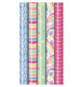 Geschenkpapier 33053 5A5277, Candy Shop, farbig sortiert