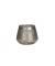 Windlicht 651568011802 Windlicht grau 12x11cm 
