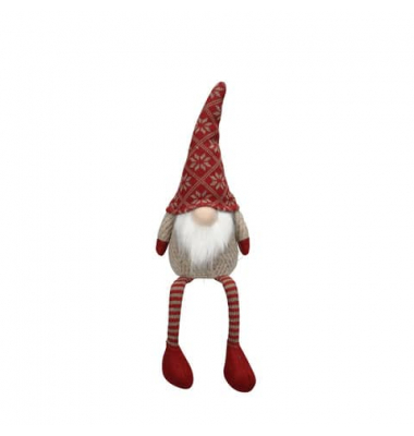 Weihn.Figur Wichtel cremerot