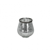 Windlicht 650771009129 Windlicht silber 9,5x10,5cm (HxB) 