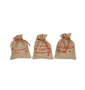 Weihn.Jutesack natur sortiert