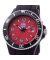  Armbanduhr 25960, schwarz/rot, rund, analog