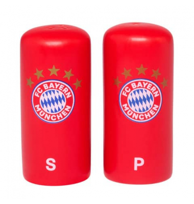 Salz- & Pfefferstreuer Logo rot