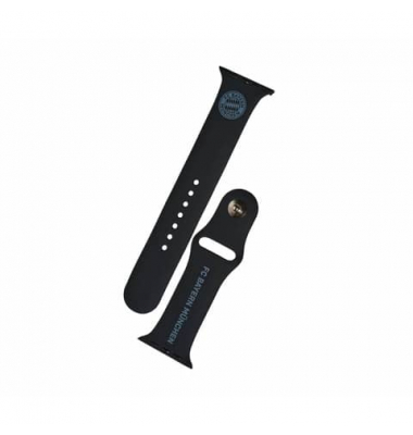 Armband Apple Watch Logo schwarz