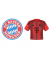 Magnet 2er-Set Logo & Trikot rot