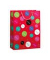 Geschenktasche 70110 24357, Weihnachten, mit weißer Kordel, COLOURFUL CHRISTMAS, 46cm x 61cm